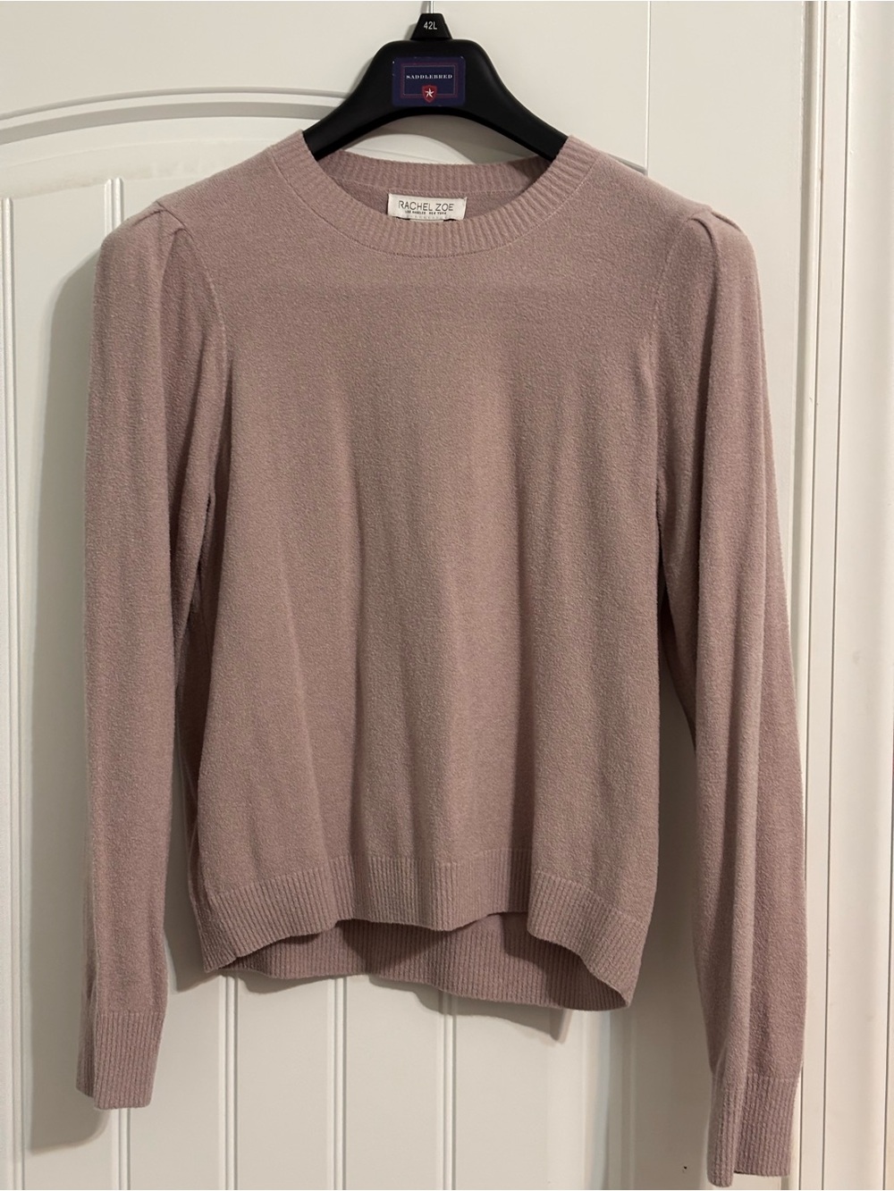 Rachel Zoe taupe colored Crewneck Sweater